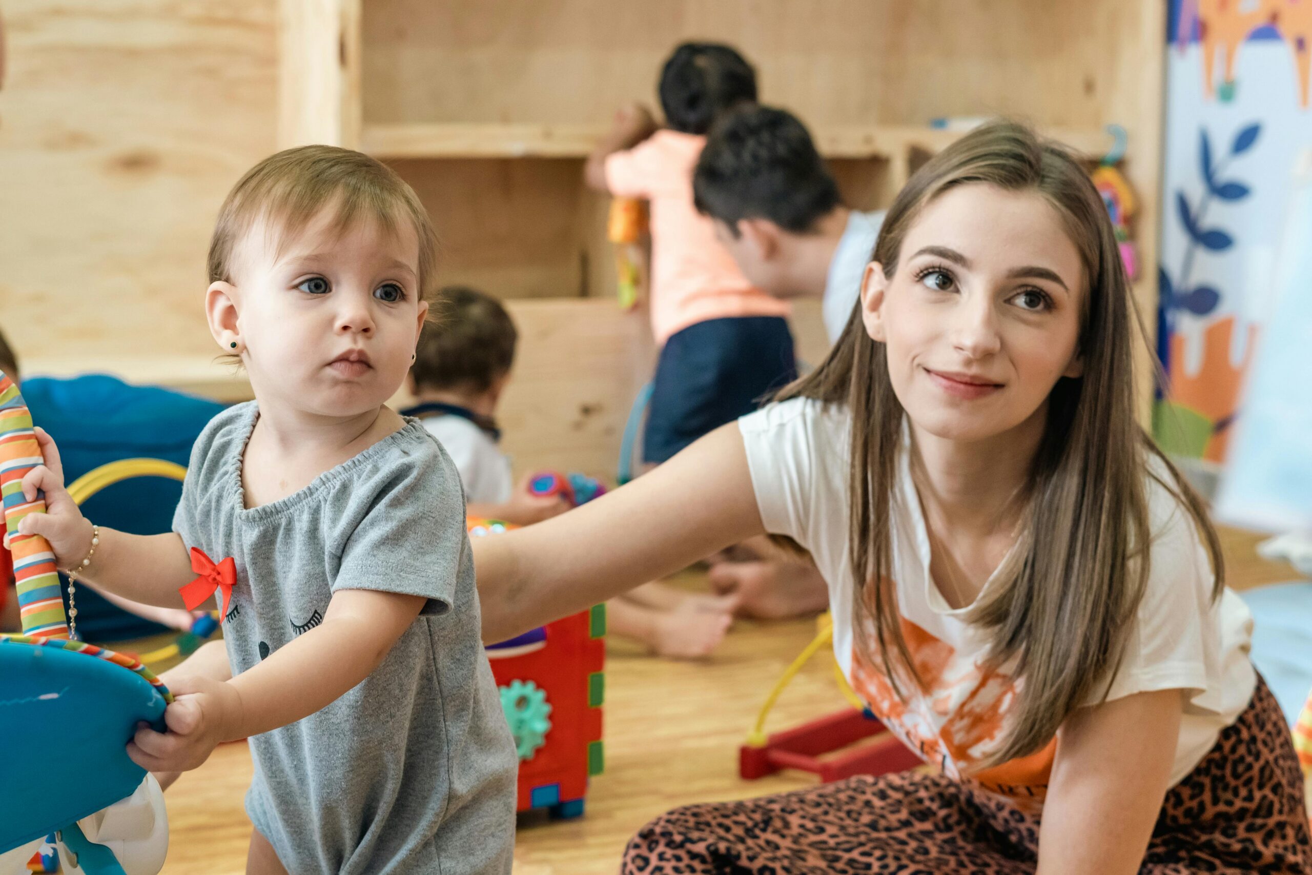 Carer and child